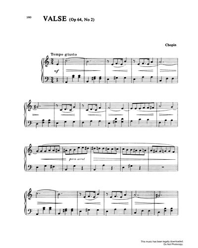 Valse (Op.64, No.2)
