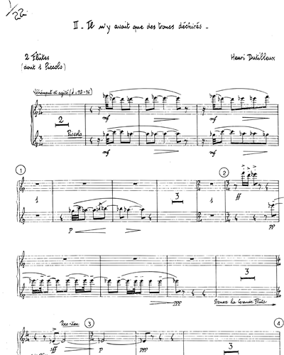 Flute 1/Piccolo & Flute 2