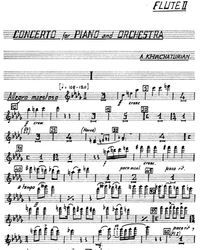 Piano Concerto in D-flat, op. 38