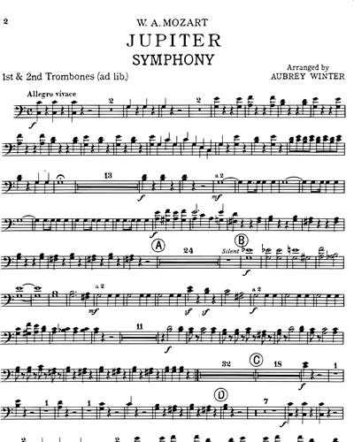 Trombone 1 (Optional) & Trombone 2 (Optional)