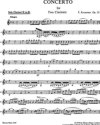 [Solo] Clarinet 2