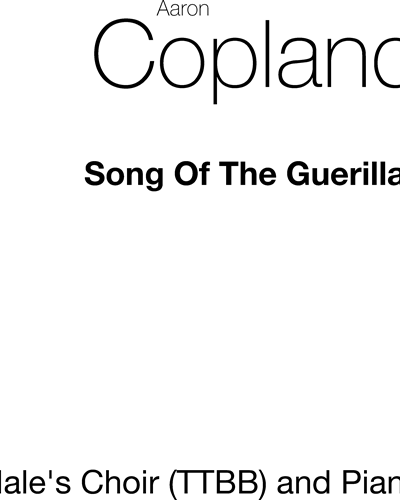 The Song of the Guerillas from "The North Star"