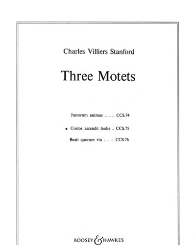 Three Motets op. 38/2