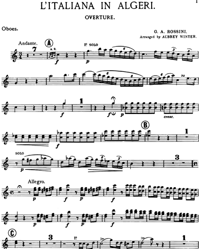 Oboe 1/Oboe 2