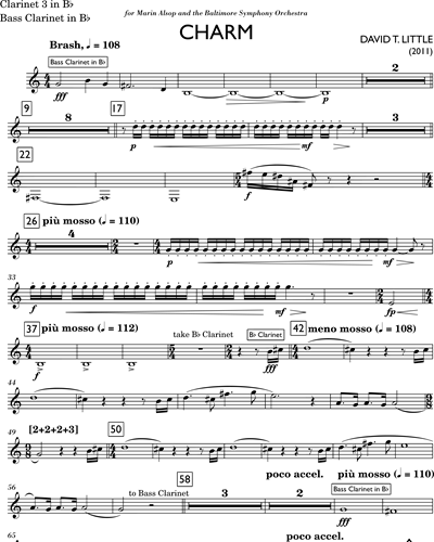 Clarinet 3 in Bb/Bass Clarinet in Bb