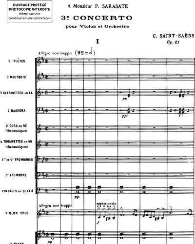 Violin Concerto No. 3 in B minor