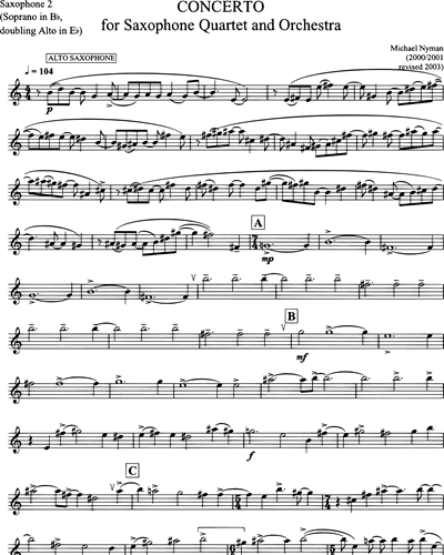 [Solo] Alto Saxophone/Soprano Saxophone