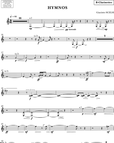 [Orchestra B] Clarinet