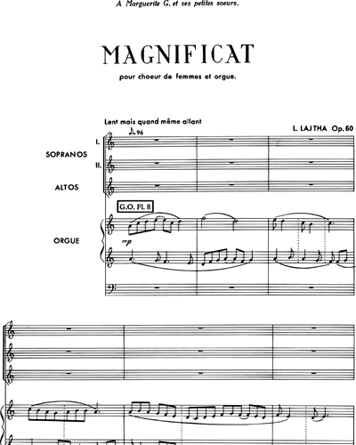 Magnificat, Op. 60