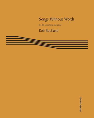 Songs Without Words (soprano sax & piano)