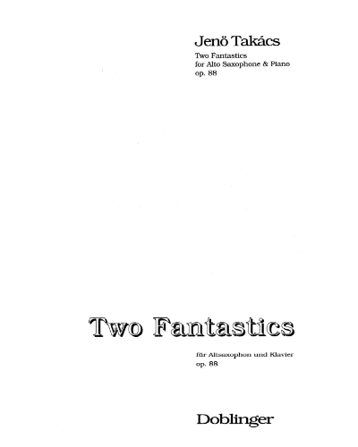 Two Fantastics, op. 88