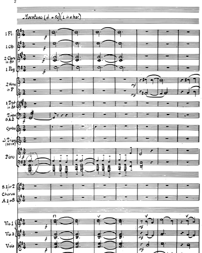 Full Score & Mixed Chorus