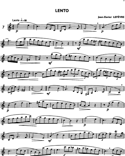 La Clarinette Classique, Vol. C: Lento