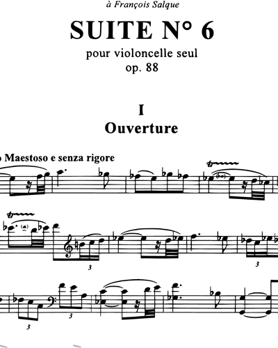 Suite No. 6 Op. 88