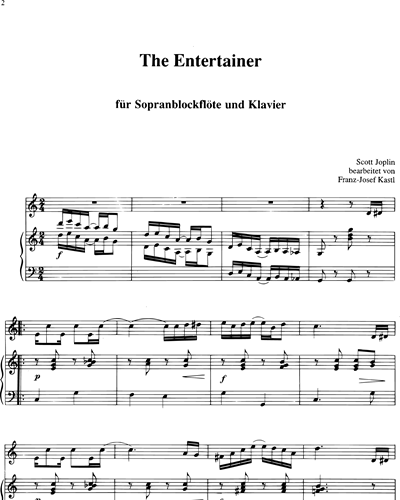 The Entertainer / Ragtime Dance