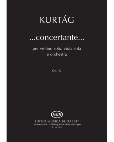Concertante, op. 42