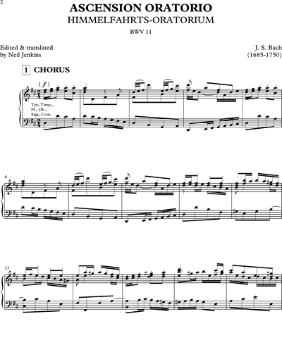 Ascension Oratorio BWV 11