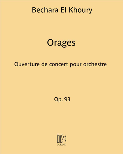 Orages Op. 93