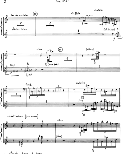 Percussion 3 - 4