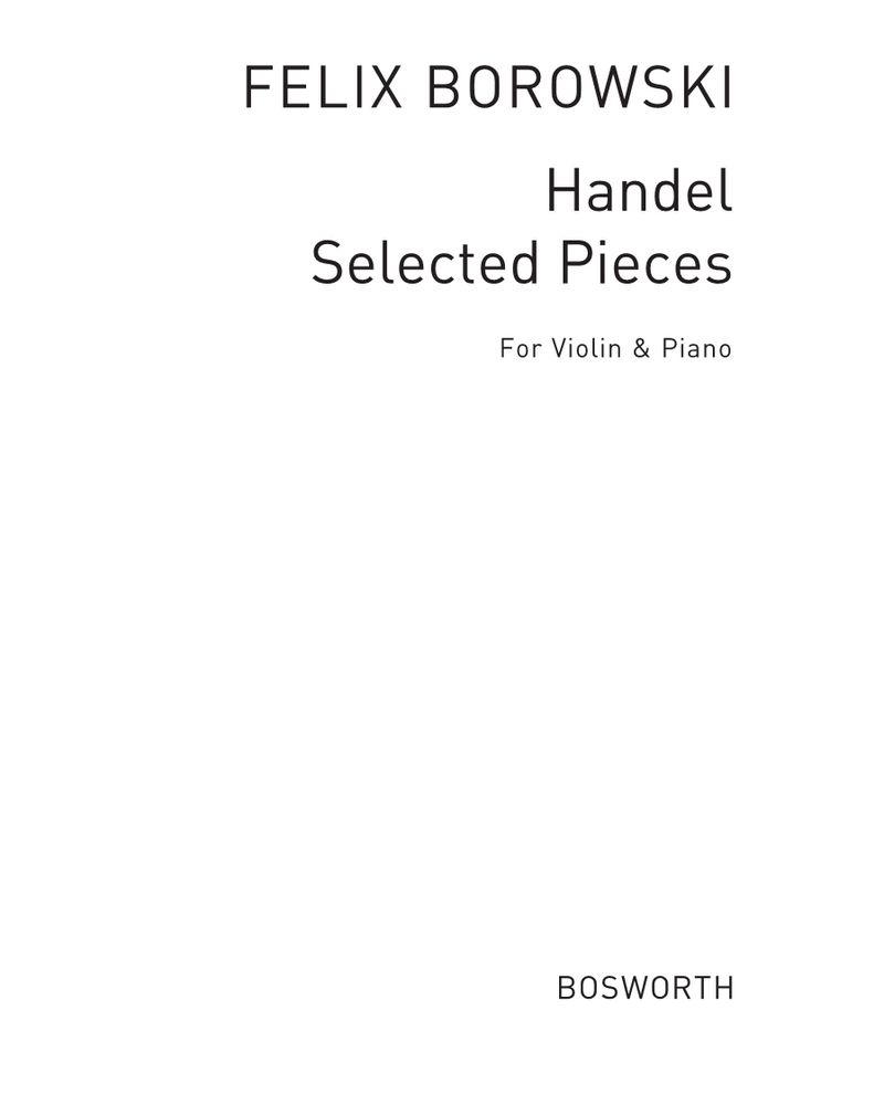 Selected Pieces