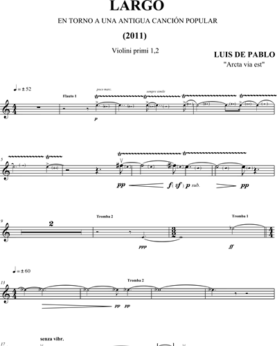 Violin 1 Desk 1 & Violin 1 Desk 2