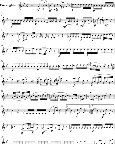 Adagio pour Quatuor d'Anches, KV 540