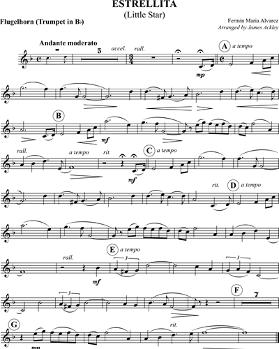 Flugelhorn/Trumpet in Bb (Alternative)
