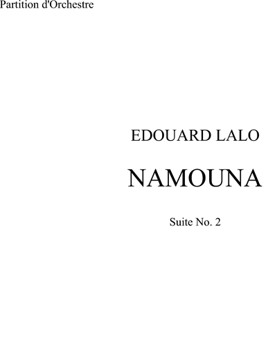 Namouna: Suite No. 1