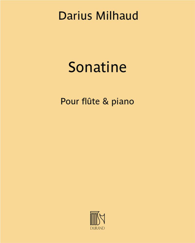 Sonatine pour flûte & piano