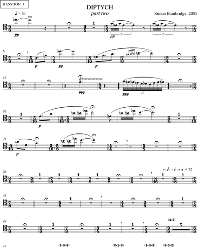 [Part 2] Bassoon 1