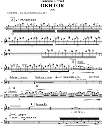 Clarinet in Bb 2/Bass Clarinet