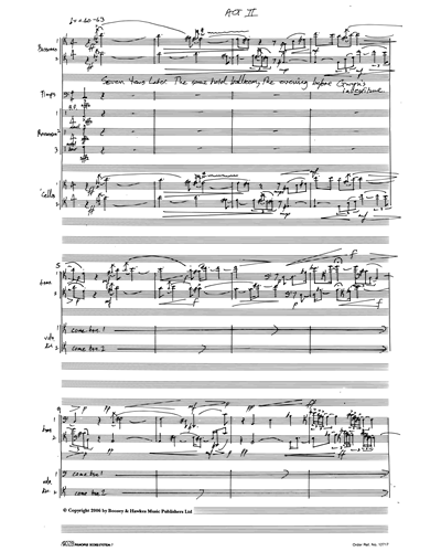 [Acts 2-3] Opera Score