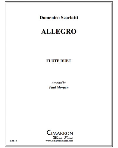 Allegro for Two Flutes