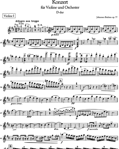 Violinkonzert D-dur op. 77