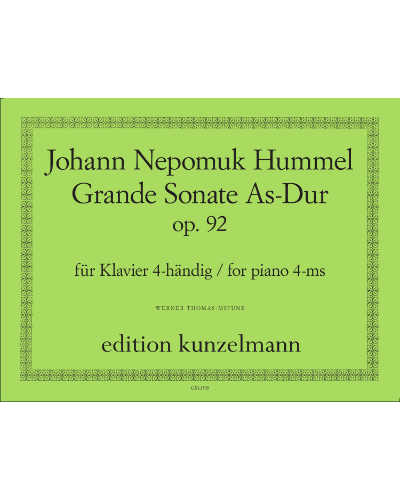 Grande Sonate in Ab major, op. 92