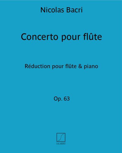 Concerto pour flûte Op. 63