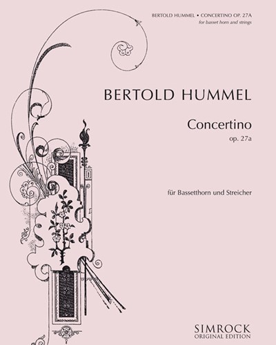 Concertino, op. 27a