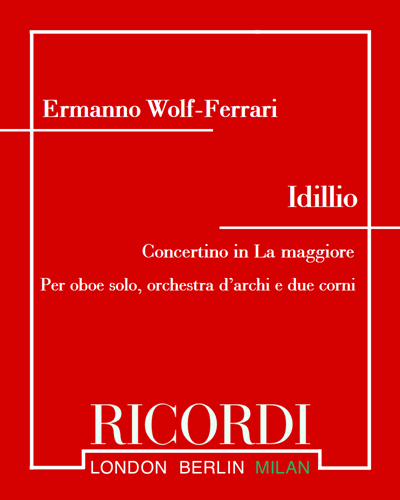 Idillio - Concertino in La maggiore