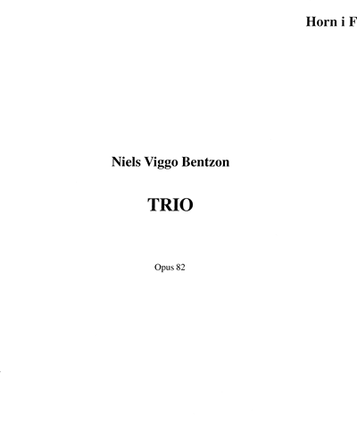 Trio, Op. 82