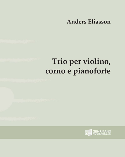 Trio for Violin, Horn and Piano