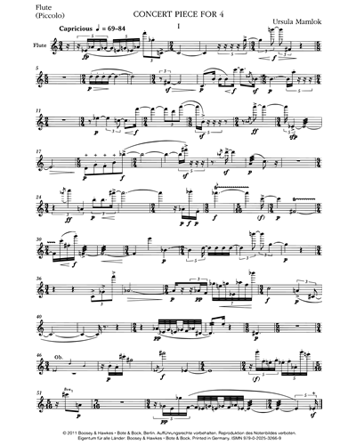 Concert Piece for 4