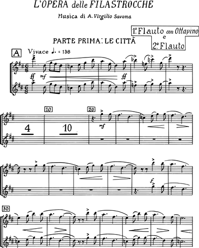 Flute 1 & Flute 2/Piccolo