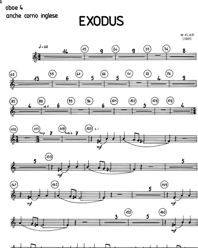 Oboe 4/English Horn