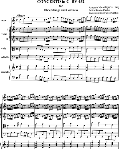 Concerto in C-dur RV 452