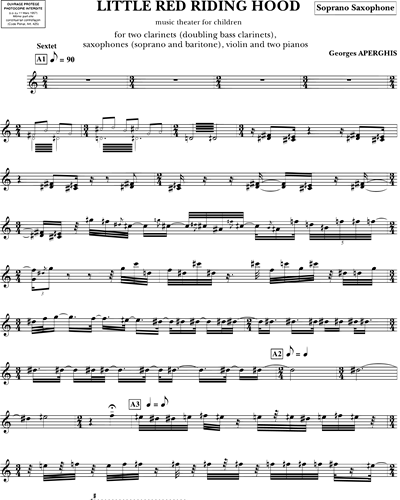 Soprano Saxophone/Baritone Saxophone