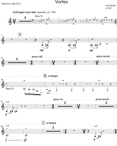 Clarinet in Bb 2 & Clarinet in Bb 3