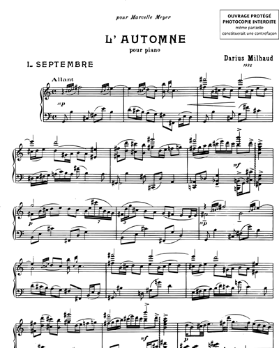 L'automne Op.115