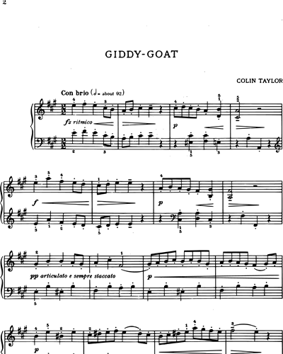 Giddy goat n. 64 (Pleasure and Study)