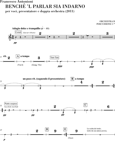 [Orchestra B] Percussion 2