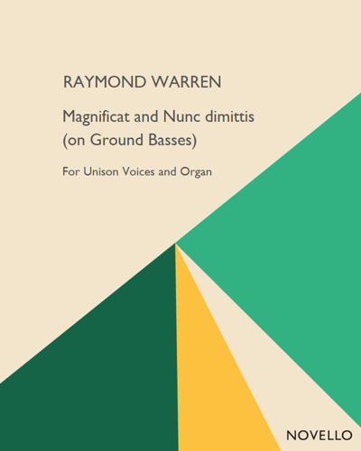 Magnificat and Nunc dimittis (on Ground Basses)